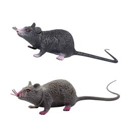 Toys Mouse Prank Mice Rat Rat réaliste faux jouet toys halloween rats en plastique Simulation de blagues réalistes figures Figures terroristes