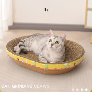 Toys multifonction chat gratter chats arbre chat nein carton chat gratte pour les ongles aiguise gratte