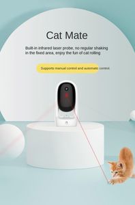 Toys Nouveau catcheur de chat laser automatique Intelligent Cat Toy HD VIDEO VIDE INFRARGE LASER INTERACTIVECAT TOYS Interactive Electric