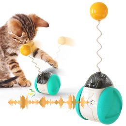 Jouets pour animaux de compagnie, jouets interactifs pour animaux de compagnie, jouet sonore d'équilibre, gobelet électrique, produits amusants pour chats, accessoires