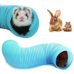 Speelgoed Huisdier Fun Tunnel Kleine Dieren Speeltunnel Opvouwbare Plastic Buis Huisdier Schuilplaats Leuk Speelgoed voor Verbergen Training Fit Hamsters Fretten