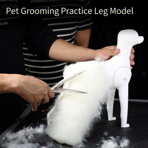 Jouets de toilettage pour animaux de compagnie, pratique des jambes, des cheveux, du dos, amélioration des compétences, modèle professionnel de chien en peluche, outils de toilettage de haute qualité, marque Crane