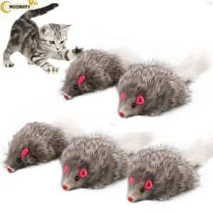 Speelgoed pluche muis kattenspeelgoed zachte longhaired staart muizen muis voor katten grappige kitten speelgoed huisdier katten training game cat benodigdheden