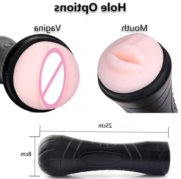 Juguetes Sex Doll Masajeador Masturbador para Hombres Mujeres Vaginal Chupación Automática Popular Realista Vagina Anal Masculino Silicona Suave Coño Apretado Adulto