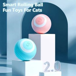 Toys Smart Dog Toy Ball Electronic Interactive Pet Toy Moving Ball USB USB Automatic Moving Bouncing for Puppy Birthday Gift Cat Product