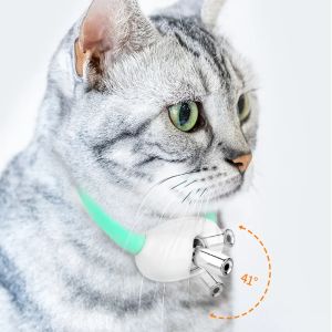 Collier Laser intelligent pour chat, jouet électrique, chargement USB, chaton portable, jouets interactifs, formation, fournitures pour animaux de compagnie