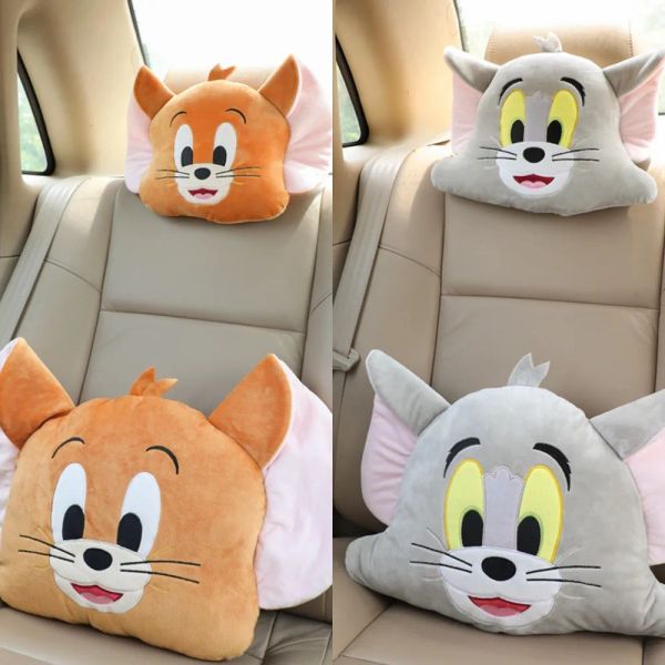 Juguetes Tom y Jerry Peluche Plush Toy Película japonesa Cat Relleno de ratones Lanzados Kawaii Animales Sofá Decoración de automóvil