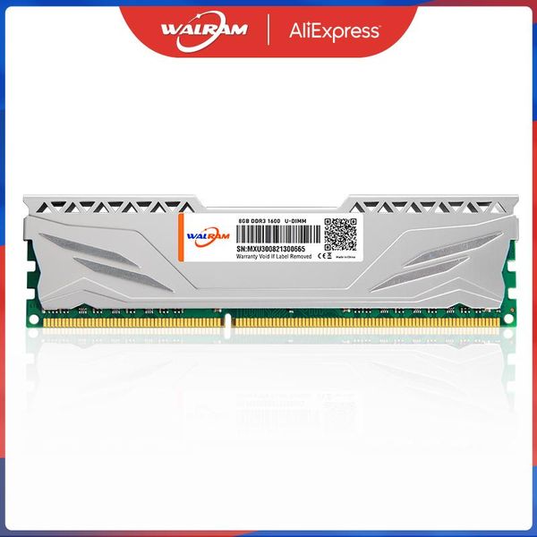 Toys Walram Ram Memory DDR3 UDIMM pour les ordinateurs de bureau compatibles avec Intel et AMD 1,5 V 240pin 4 Go 8 Go 1333MHz 1600MHz 1866MHz