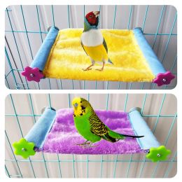 Toys Winter Bird Nest House Bed Hammock Toy pour animal de compagnie Parakeet Atiel Conure atoo African Grey Eclectus Nest