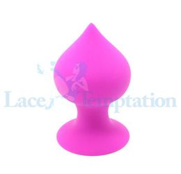 Toysdance Unisexe Anal Sex Toys Phtalate Pas de mauvaise odeur Silicone Butt Plug With Sucker Erotic Adult Sex Products for Women Q4208948314