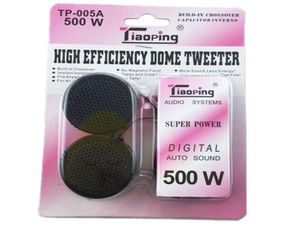 TP-005A 500 W Universale Ad Alta Efficienza 2x Auto Mini Dome Tweeter Altoparlante Altoparlante Super Power o Auto Suono vendita calda3305259