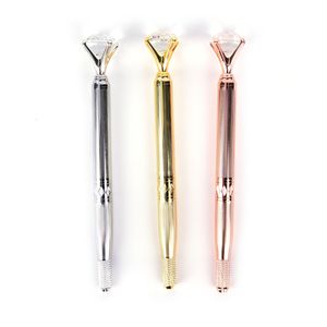 TP003 stylo de tatouage de sourcil en cristal manuel stylo de maquillage Permanent stylo Microblade pour équipement de tatouage des lèvres et des sourcils