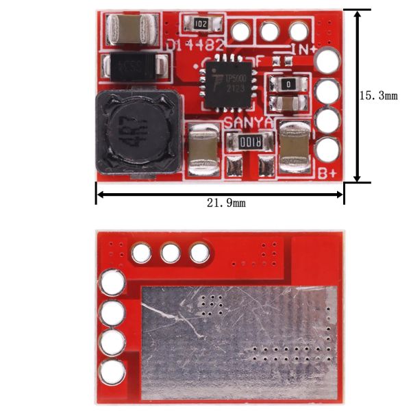 TP5100 TP5000 Módulo de fuente de alimentación de gestión de carga 18650 1A 2A 5V Compatible con 4.2V 8.4V 1S 2S Litio de litio