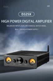 TPA3255 Bluetooth Power Amplificateur VU METER AMPIFIER 2.0 Amplificateur Hi-Fi stéréo APTX-LL Amplificateur audio Home 300WX2 APTX-LL