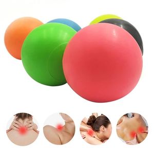 TPE Lacrosse soulage la balle de massage du point de déclenchement de la gymnastique, entraînement du Fascia, balle de hockey, balle de massage 1254 Z2