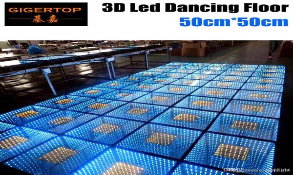 TPE24 Miroir de décoration de mariage TIPTOP 3D LED DANS DANSE PLAINE À TIME EFFET DE TUNNEL 60PCS 5050 SMD LED MIRROIR REFLIGNE4150819