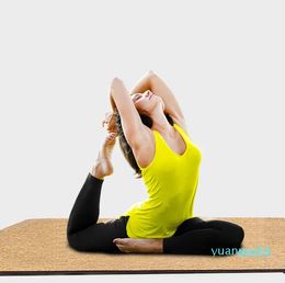 TPECork Yoga Tapis Pour Fitness Naturel Pilates Gymnastique Sport Tapis Yoga Tapis D'exercice Massage7583754 661