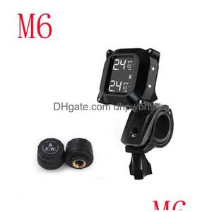 Capteurs de pression des pneus de moto Tpms, système de surveillance Tmps, capteur externe de pneus à 2 roues pour moto, livraison directe