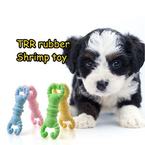 TPR schuim Lobster Dog Chew Toys Rubber onverwoestbaar kitten speelgoed kleine honden tandreiniging interactieve huisdierbenodigdheden mj1194