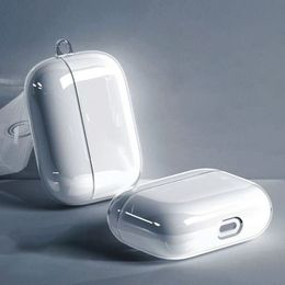 TPU -oorzaak voor AirPods Protection Apple Case Pro2 oortelefoon Case Pro3/4 Generatie Transparant 5 generatie Ear Case