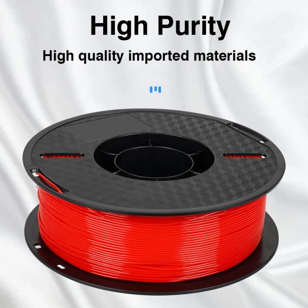 TPU Filament PLA 1,75 mm 3D Imprimante Soft Filament 3D Impression en plastique Matière Plastique pas de bulle 1kg 2,2 lbs Bouple pour imprimantes 3D