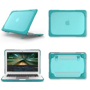 TPU-pc Laptop Gevallen voor MacBook Air / Pro Retina 11/12/13/15/16 Inch 360 ° Schokbestendige anti-drop Full Protection Cover