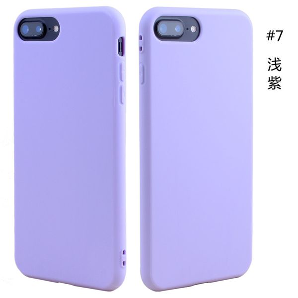 Étui de téléphone portable souple en silicone TPU mince ultra mince étui de téléphone portable bon marché couleurs de bonbons pour iphone 12 11 Pro X Xs Max XR 6S 7 8 plus DHL