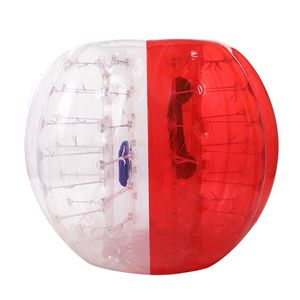 TPU Soccer Bubble Ball Koop Zorb Voetbalbumper Opblaasbare Pak Kwaliteitsgarantie 1m 1.2m 1.5m 1.8m Gratis levering