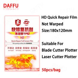 TPU Soft Flexible Hydrogel Film Sunshine Hd Filt Mécanique Curbe Écran Protecteur d'écran pour tout plateau de machine de coupe