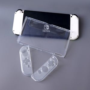 TPU Soft Joycon Cover Transparant Case Protective Shell voor Nintend Switch OLED NS Joy-Con Controller Clear Protector