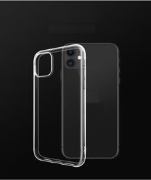 TPU Transparant Clear Phone Cases voor iPhone 14 13 12 11 Pro Max XS X XR 7 8 Plus Mini Protect Cover Shockproof Mobile Case