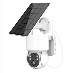 TQ2 WiFi PTZ-camera Buiten Draadloos Zonne-energie Batterij met laag vermogen IP-camera HD Videobewaking PIR Menselijke detectie Lange tijd stand-by Netwerkcamera's