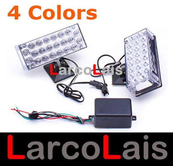 TR 2x22 LED estroboscópico intermitente parrilla luz emergencia policía bomberos luces rojo azul ámbar blanco DLCL86064961669