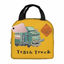 TR Truck Carto Netflix Bolsas de almuerzo Bento Box Lunch Tote Bolsas de picnic reutilizables Bolsa térmica más fresca para mujer Oficina para niños w0Rj #