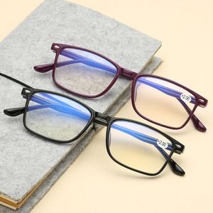TR90 Ultra anti-bleu clair des lunettes de soleil arrogées pour hommes et femmes, lunettes presbytes de résine haute définition