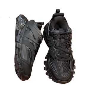 Track 3.0 3 chaussures de créateur sneaker femmes hommes extérieur éclairé entraîneur en cuir gomma imprimé baskets plateforme paris hommes baskets légères