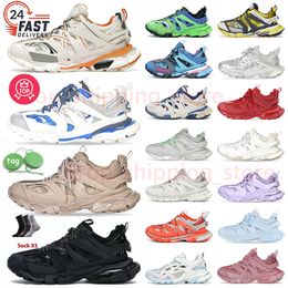 Track 3 3.0 Chaussures Designer Marque De Luxe OG Baskets Originales Tess.s. Gomma cuir Nylon imprimé 18ss pistes 3 baskets décontractées chaussures de course de sport de plein air Jogging 36-45