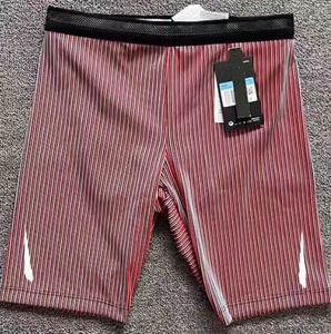 Atletismo Correr Entrenamiento de verano Pantalones cortos de alta elasticidad Hombres y mujeres Transpirable Maratón Examen físico Roscado apretado Pantalón corto de 5 puntos