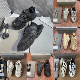 Track designer schoenen vrouw sneakers track3.0 sneaker heren hardloper trainers mode luxe rubber 3xl veter trainer maat 35-45 met doos