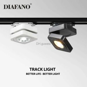 Track Lights 5W/7W/10W Ultraslanke LED opbouw plafondspotlamp Opvouwbaar en 360 graden draaibaar achtergrondwandrailspotlicht YQ240124