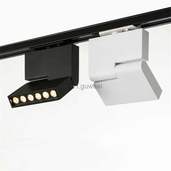 Rails d'éclairage COB 12W LED TrackLight moderne plafond Spot Rail projecteurs lampe sur Rail pour les éclairages de magasin à domicile AC220-240V YQ240124