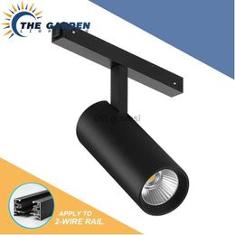 Track Lights Led 8/18W 48VMagnetische Spoor Licht Lineaire Armatuur Geen hoofdlicht Ontwerp Verzonken Verlichting Systemen Lighting YQ240124