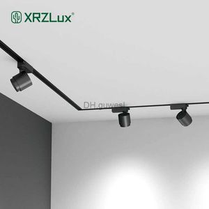 Spoorverlichting XRZLux Plafond Led-spoorverlichting Spotlights Aluminium COB Spoorverlichting Wandrail Spotverlichtingssysteem 10W Kledingwinkel Thuislamp YQ240124