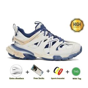 Tracks Tracks Luxury Shoes Mens Women Trainers Track 3 3.0 Chaussures aaa triple blanc noir Tess.S.Gomma Leather Trainer en nylon Plateforme imprimée Sneakers Chaussures # 021
