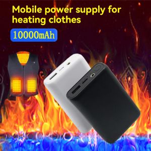 Trackers 20000mAh Power Bank Draagbare USB-oplader Snel opladen Externe batterij Verwarming Jassen Sjaals Sokken Handschoenen Uitrusting