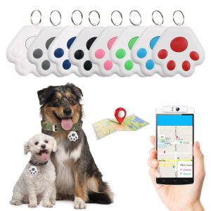 Trackers 8 Pack Cat Claw Mini Tracking Antilost Alarm portefeuille Clé Mélange Smart Tag Tracker GPS Locator Keychain Pet Dog Kids Tracker