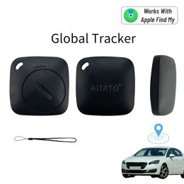 Rastreadores AIYATO Mini Smart Activity Trackers funcionan con Apple Find My App Buscador de alarma antipérdida para posicionamiento global
