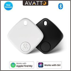 Trackers Avatto Mini Tracking Device Air Tag Key Child Finder Pet Location Smart Bluetooth auto huisdiervoertuig belangrijke items verloren tracker