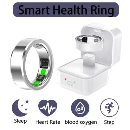 Trackers C3 anneau de surveillance intelligent avec point de charge APP anneau de santé suivi de l'activité surveillance de la fréquence cardiaque de l'oxygène dans le sang
