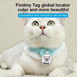 Trackers Findmy Tag Smartapparaat Mini GPS Persoonlijk alarm Global Positioning Tracker voor het lokaliseren van mobiele telefoon Verloren portemonnee Honden Kinderen Huisdier Kat